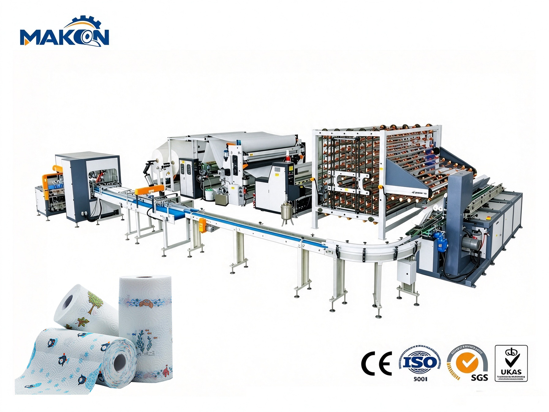 Toilet Paper & Kitchen Towel Production Line