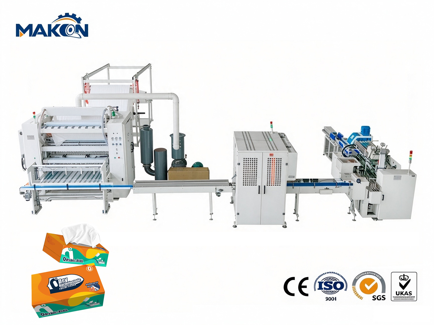 Full Automatic Facial Tissue Production Line