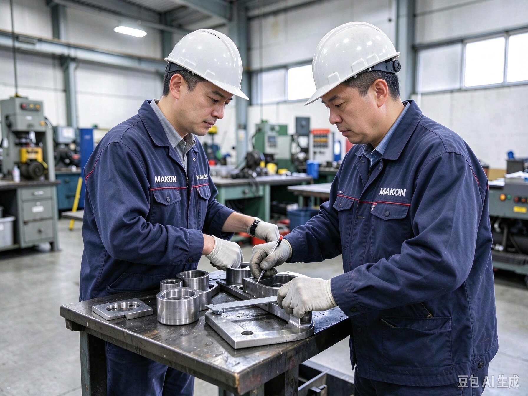 Makon factory production area
